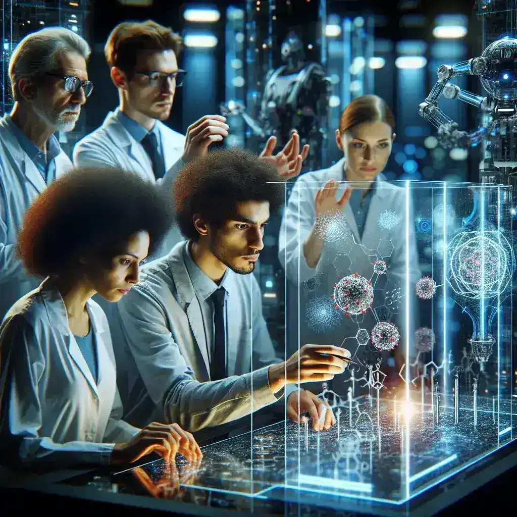 "Investigadores españoles utilizando inteligencia artificial en laboratorio para descubrir nuevos antibióticos"