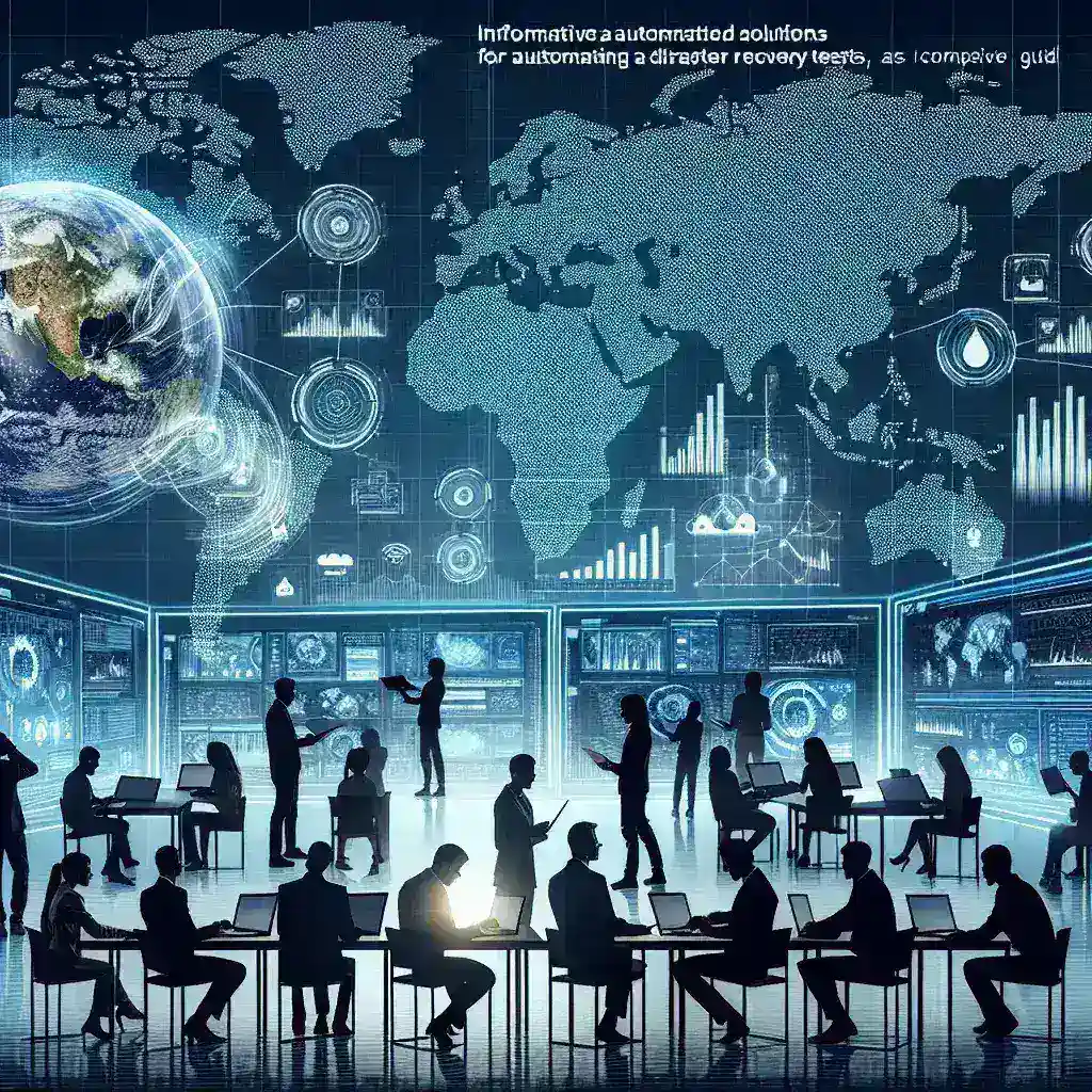 "Diagrama de flujo que ilustra las soluciones avanzadas para la automatización de pruebas de recuperación ante desastres, recomendado en la guía completa 2024."